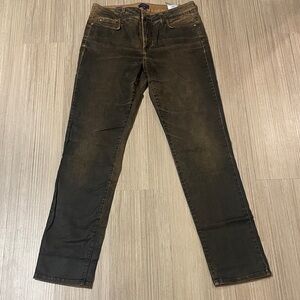 NYDJ Black and Brown Skinny Jean-8